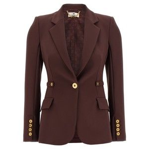 Elisabetta Franchi Jewel Strap Blazer - NWT